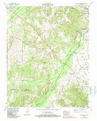 preview thumbnail of historical topo map of Henry County, TN in 1965