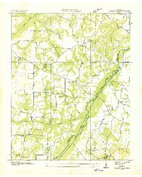1936 Map of Manleyville