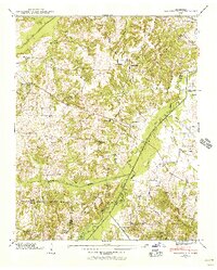 preview thumbnail of historical topo map of Henry County, TN in 1940