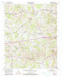 Download a high-resolution, GPS-compatible USGS topo map for Martha, TN (1991 edition)