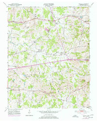 preview thumbnail of historical topo map of Wilson County, TN in 1951