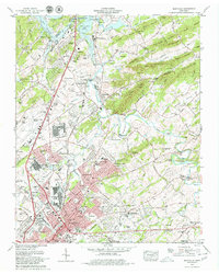 Download a high-resolution, GPS-compatible USGS topo map for Maryville, TN (1979 edition)