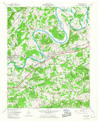 Download a high-resolution, GPS-compatible USGS topo map for Mascot, TN (1968 edition)