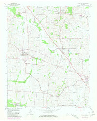 Download a high-resolution, GPS-compatible USGS topo map for Maury City, TN (1981 edition)