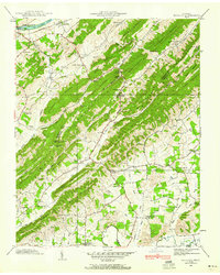 Download a high-resolution, GPS-compatible USGS topo map for Mc Cloud, TN (1960 edition)