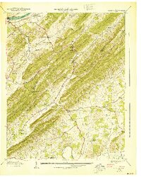 Download a high-resolution, GPS-compatible USGS topo map for Mc Cloud, TN (1940 edition)