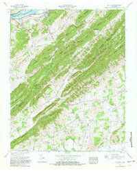 Download a high-resolution, GPS-compatible USGS topo map for Mc Cloud, TN (1981 edition)