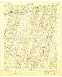 Download a high-resolution, GPS-compatible USGS topo map for Mc Donald, TN (1941 edition)