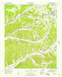 Download a high-resolution, GPS-compatible USGS topo map for Mc Ewen, TN (1957 edition)