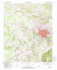 Download a high-resolution, GPS-compatible USGS topo map for Mc Minnville, TN (1985 edition)