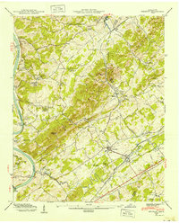 Download a high-resolution, GPS-compatible USGS topo map for Meadow, TN (1940 edition)