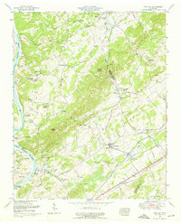 Download a high-resolution, GPS-compatible USGS topo map for Meadow, TN (1976 edition)