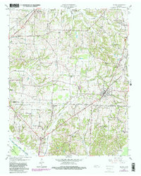 Download a high-resolution, GPS-compatible USGS topo map for Medina, TN (1981 edition)