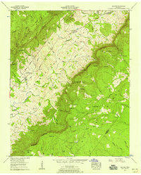 Download a high-resolution, GPS-compatible USGS topo map for Melvine, TN (1958 edition)