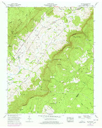 Download a high-resolution, GPS-compatible USGS topo map for Melvine, TN (1978 edition)