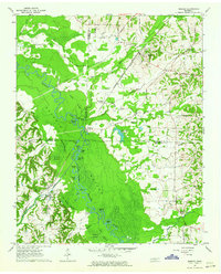 Download a high-resolution, GPS-compatible USGS topo map for Mercer, TN (1964 edition)