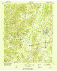 Download a high-resolution, GPS-compatible USGS topo map for Middleton, TN (1951 edition)