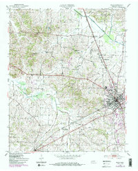 Download a high-resolution, GPS-compatible USGS topo map for Milan, TN (1983 edition)