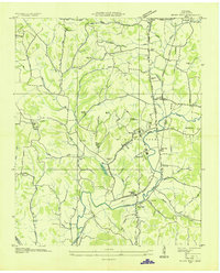 Download a high-resolution, GPS-compatible USGS topo map for Milky Way, TN (1936 edition)
