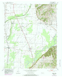 Download a high-resolution, GPS-compatible USGS topo map for Miston, TN (1984 edition)