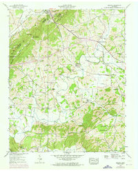 Download a high-resolution, GPS-compatible USGS topo map for Mohawk, TN (1973 edition)