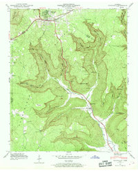 Download a high-resolution, GPS-compatible USGS topo map for Monteagle, TN (1969 edition)