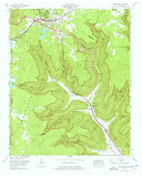 Download a high-resolution, GPS-compatible USGS topo map for Monteagle, TN (1977 edition)