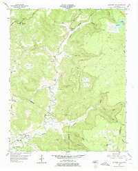 Download a high-resolution, GPS-compatible USGS topo map for Monterey Lake, TN (1975 edition)