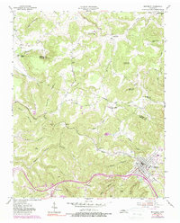 Download a high-resolution, GPS-compatible USGS topo map for Monterey, TN (1988 edition)