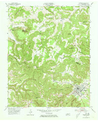 Download a high-resolution, GPS-compatible USGS topo map for Monterey, TN (1973 edition)