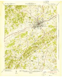 Download a high-resolution, GPS-compatible USGS topo map for Morristown, TN (1939 edition)