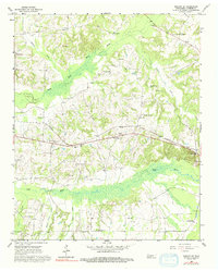 Download a high-resolution, GPS-compatible USGS topo map for Moscow SE, TN (1992 edition)