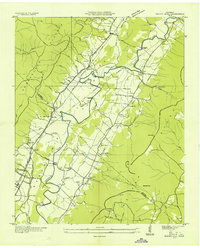 Download a high-resolution, GPS-compatible USGS topo map for Mount Airy, TN (1935 edition)