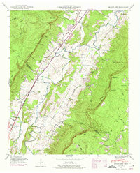 Download a high-resolution, GPS-compatible USGS topo map for Mount Airy, TN (1974 edition)