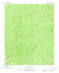 Download a high-resolution, GPS-compatible USGS topo map for Mount Guyot, TN (1975 edition)