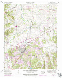 Download a high-resolution, GPS-compatible USGS topo map for Mount Pleasant, TN (1987 edition)