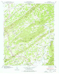 Download a high-resolution, GPS-compatible USGS topo map for Mount Vernon, TN (1977 edition)