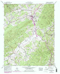 Download a high-resolution, GPS-compatible USGS topo map for Mountain City, TN (1979 edition)