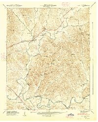 preview thumbnail of historical topo map of Lincoln County, TN in 1947