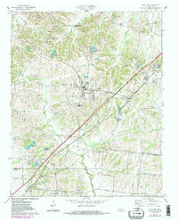 Download a high-resolution, GPS-compatible USGS topo map for Munford, TN (1983 edition)