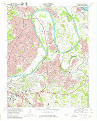 Download a high-resolution, GPS-compatible USGS topo map for Nashville East, TN (1979 edition)