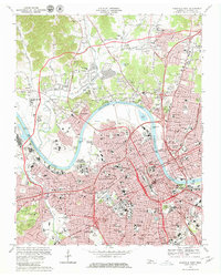 Download a high-resolution, GPS-compatible USGS topo map for Nashville West, TN (1980 edition)