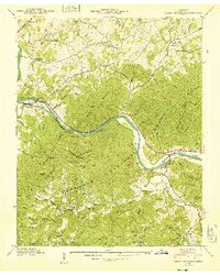 Download a high-resolution, GPS-compatible USGS topo map for Neddy Mountain, TN (1940 edition)
