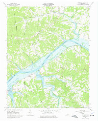 Download a high-resolution, GPS-compatible USGS topo map for Needmore, TN (1976 edition)