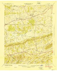 Download a high-resolution, GPS-compatible USGS topo map for New Market, TN (1940 edition)