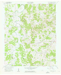 Download a high-resolution, GPS-compatible USGS topo map for New Middleton, TN (1958 edition)