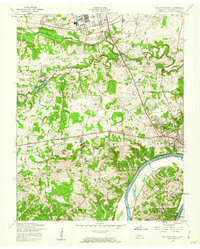 Download a high-resolution, GPS-compatible USGS topo map for New Providence, TN (1960 edition)