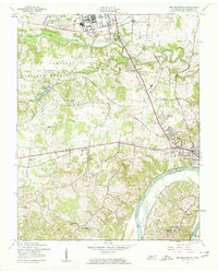 Download a high-resolution, GPS-compatible USGS topo map for New Providence, TN (1960 edition)