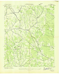 Download a high-resolution, GPS-compatible USGS topo map for Noah, TN (1936 edition)