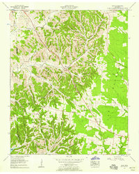 Download a high-resolution, GPS-compatible USGS topo map for Noah, TN (1958 edition)